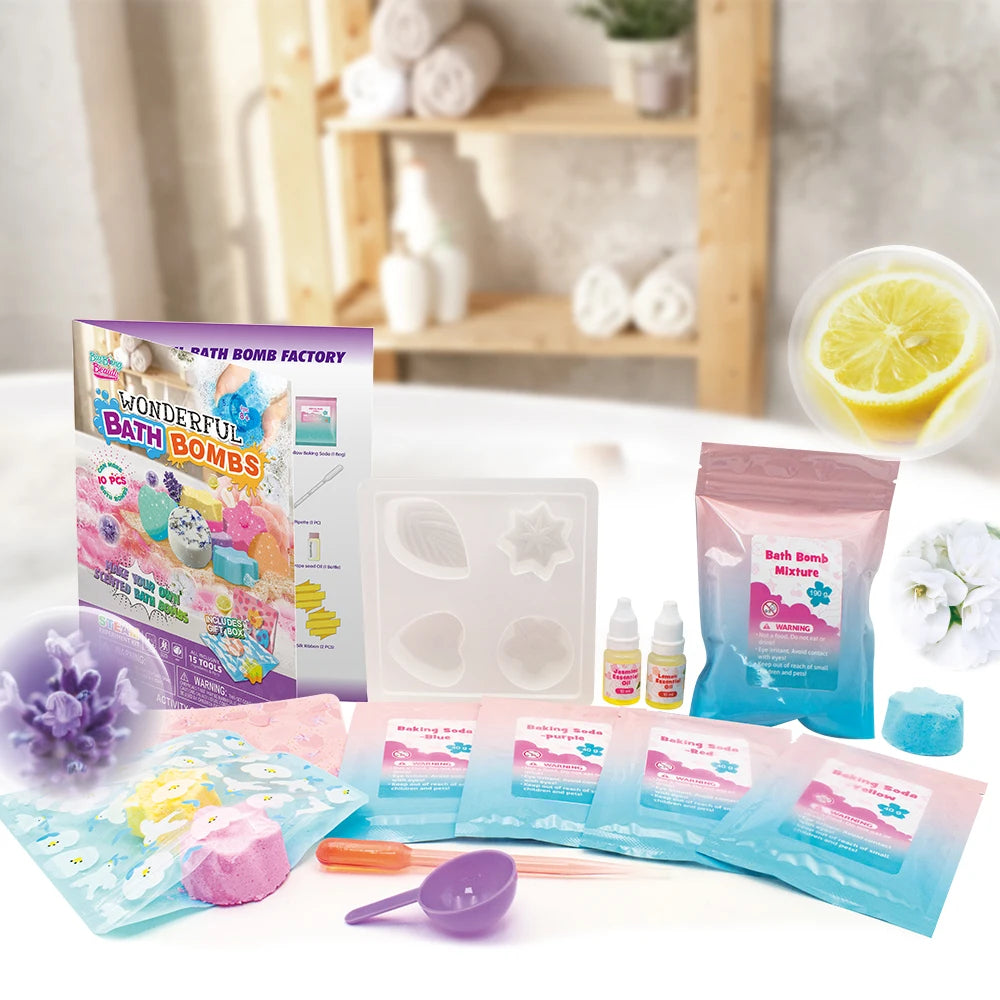 Wonderful Bath Bombs DIY Kit