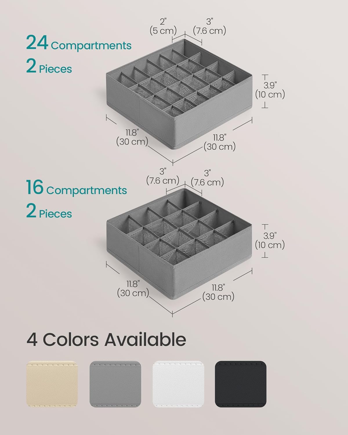 Foldable Drawer Organizer