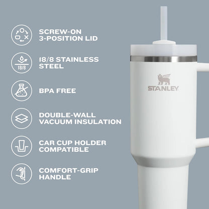 Stanley Quencher Tumbler 1.18L + 3 [FREE] STRAW COVERS