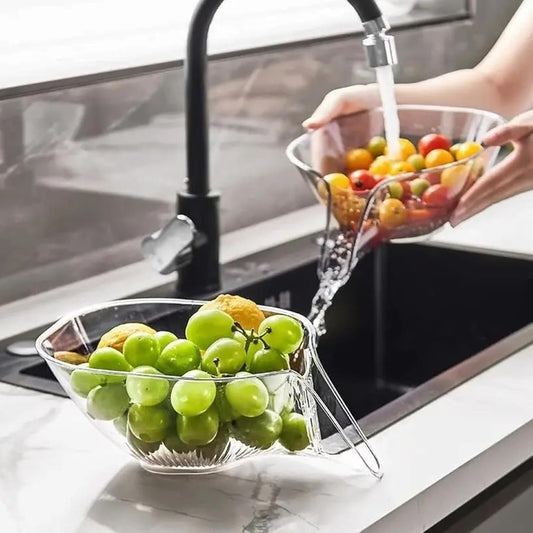 Transparent Multifunctional Drain Basket