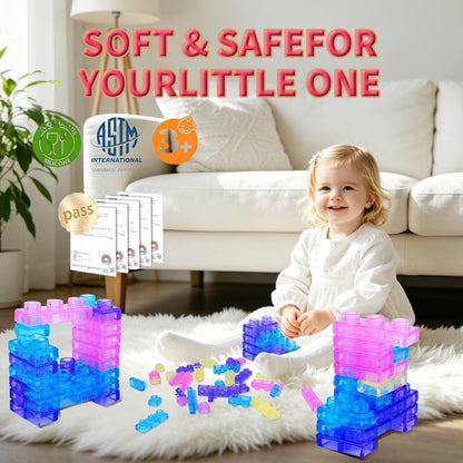 Magic Gummy Soft Building Blocks