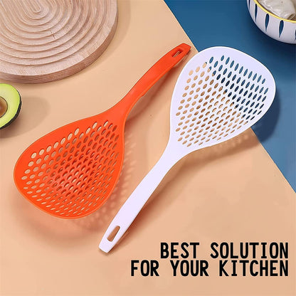 Plastic Strainer Cooking Spoon