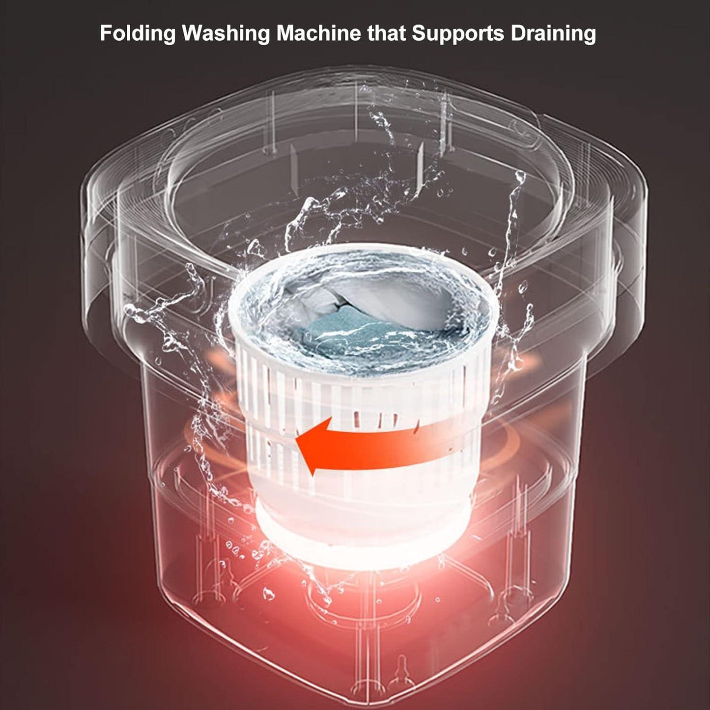 Foldable Washing and Drying Machine 15L