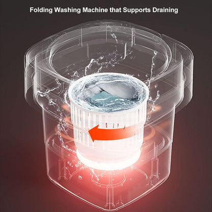 Foldable Washing and Drying Machine 15L