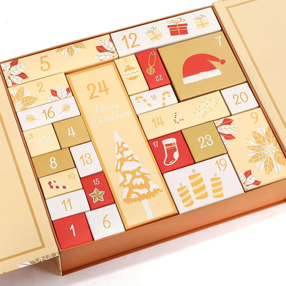 24-Days Christmas Advent Calendar Gift Boxes