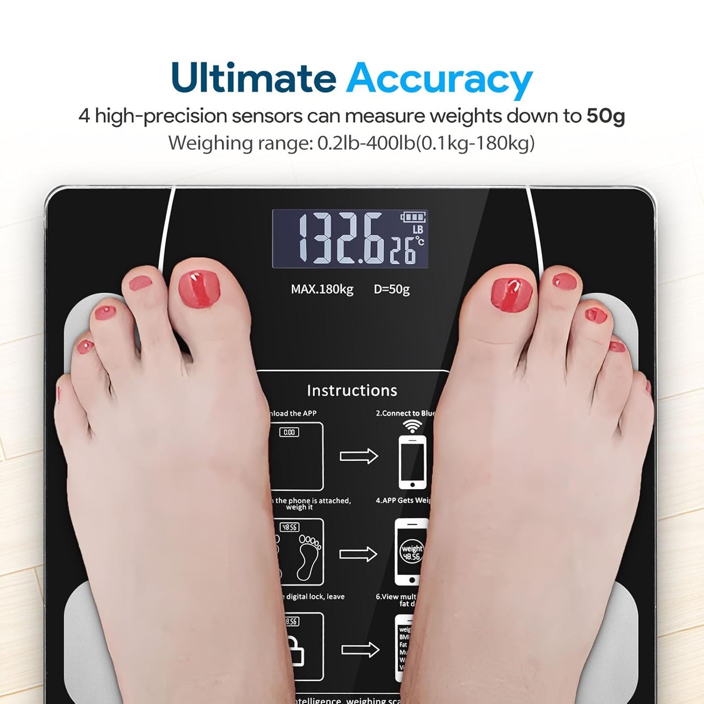 Body Composition Scale with App