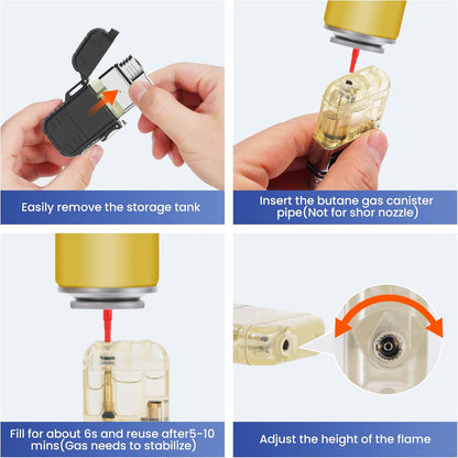 Waterproof USB Torch Lighter