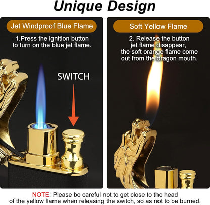 Dual Flame Dragon Lighter