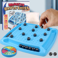 Magnetic Chess Game board with magnetic stones and box