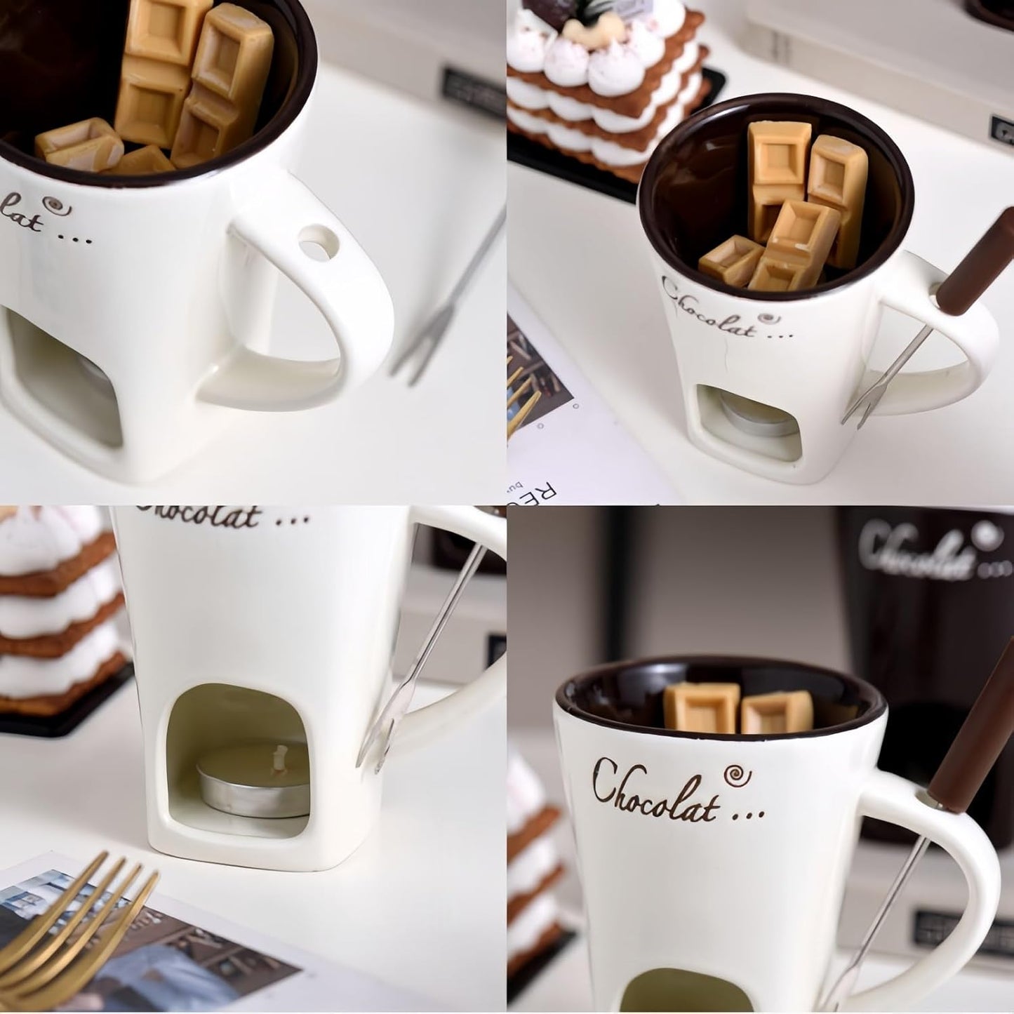 Chocolate Melting Mug Set