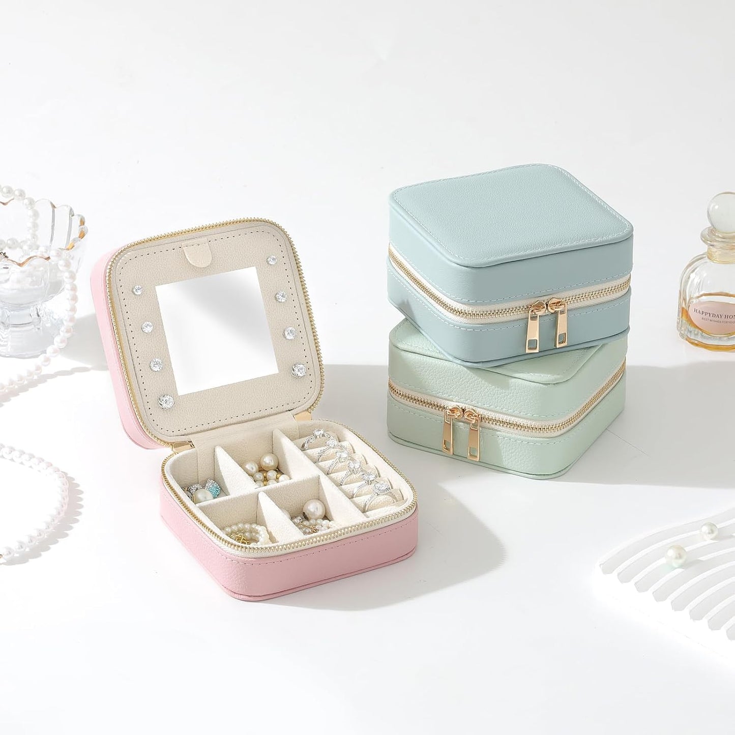 Compact Luxury Jewelry Organizer