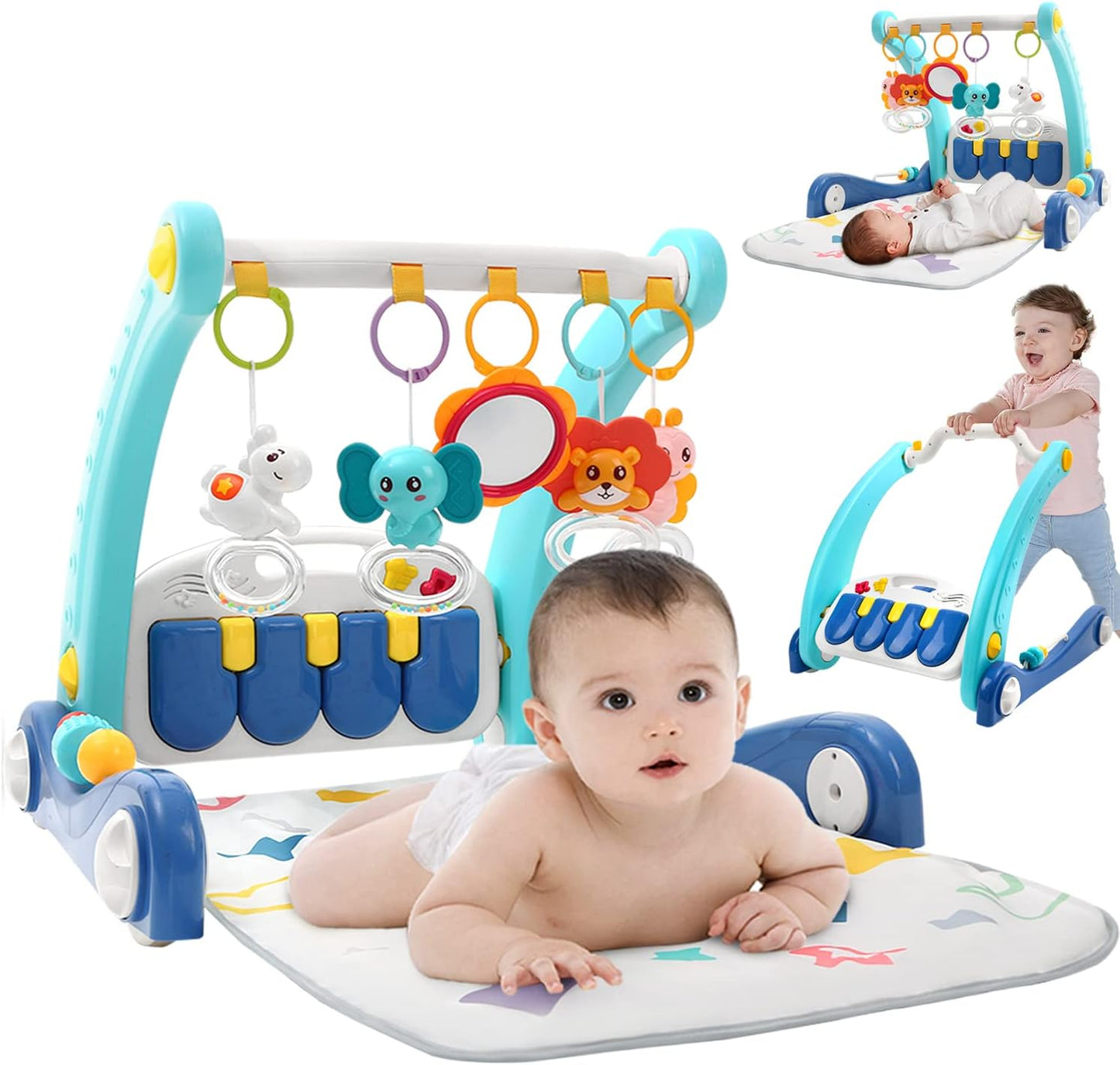 3-in-1 Baby Learning Walker