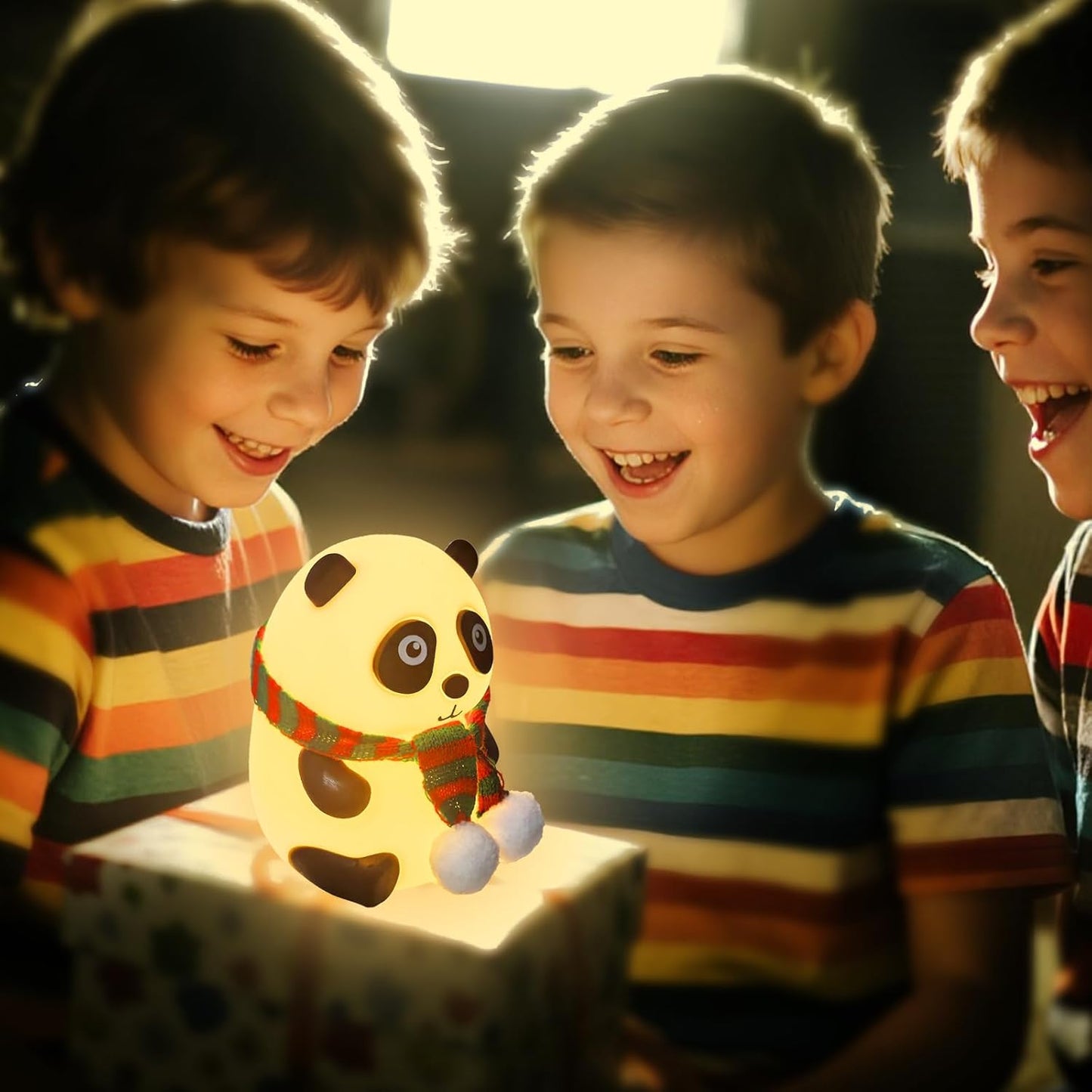 Panda Silicone LED Night Light - Touch Color Change