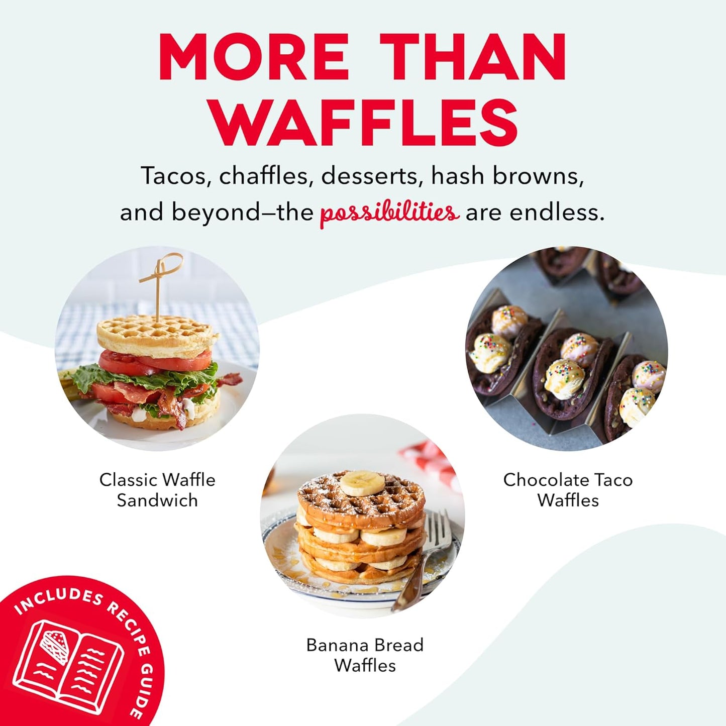 Portable Mini Waffle Maker