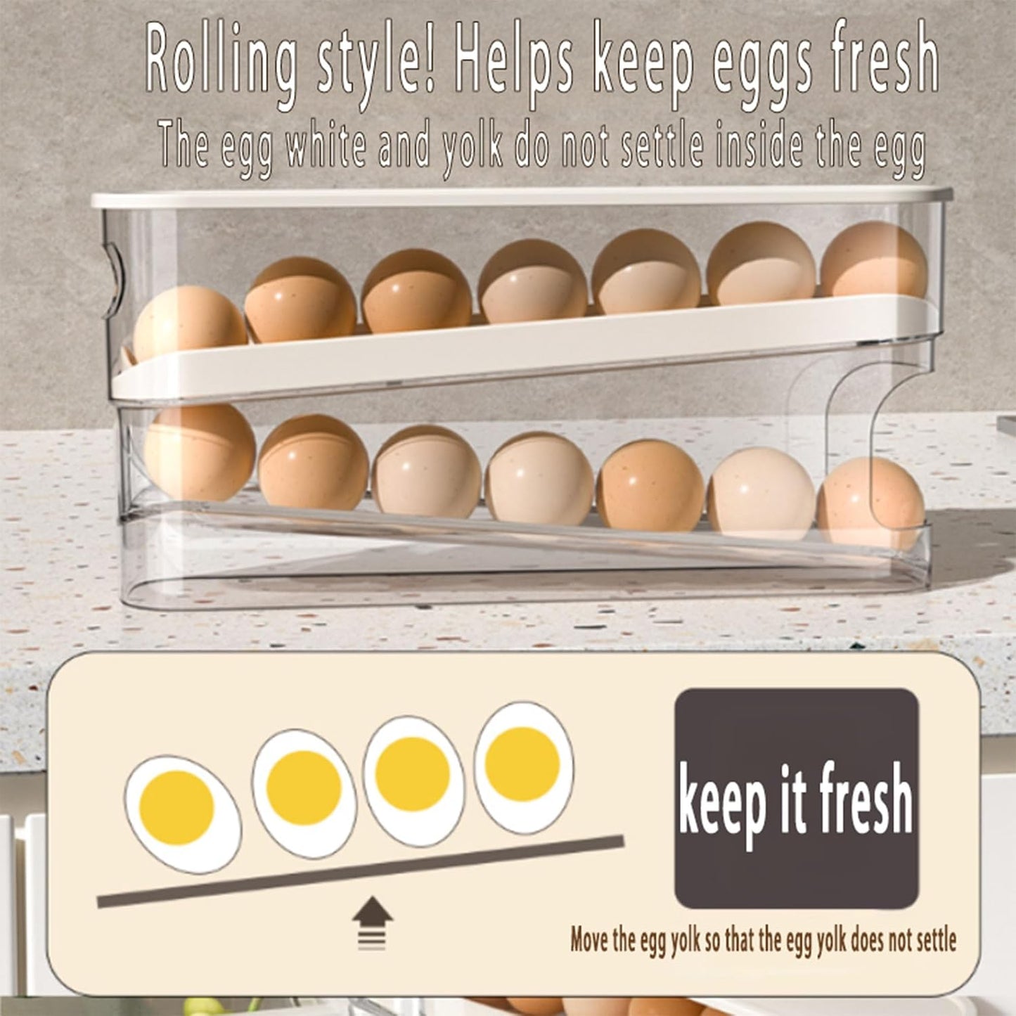 Auto Rolling Egg Dispenser