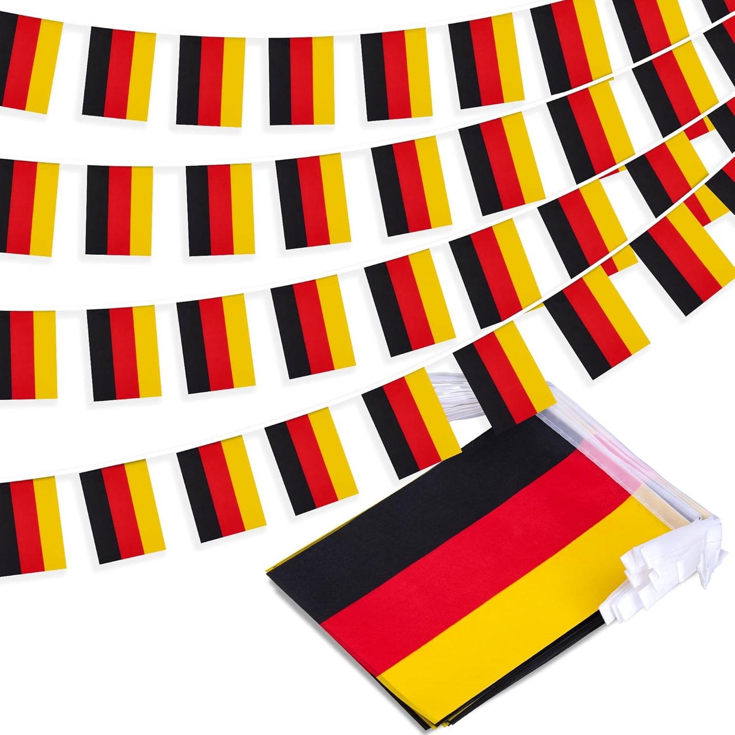 Germany Banner 10 Flags 20x30 cms