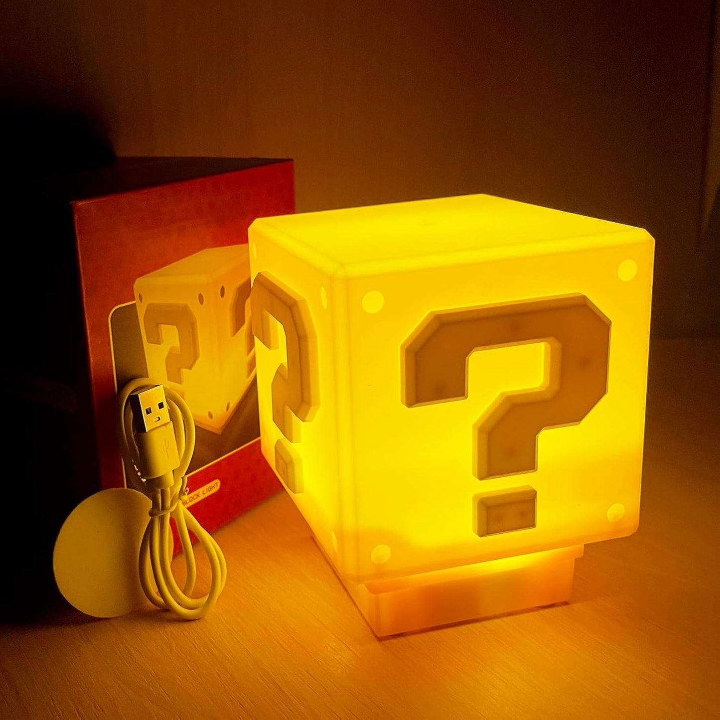 Question Mark Lamp Box