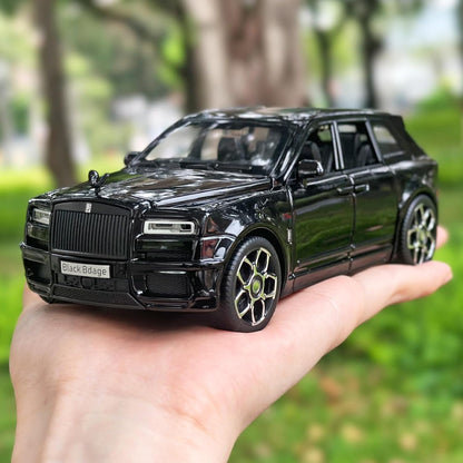 Rolls Royce Cullinan Pull-Back Metal Car