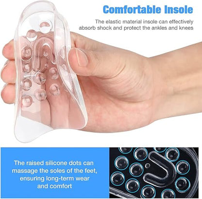 5 layers silicone gel shoe