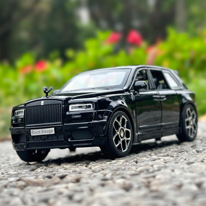 Rolls Royce Cullinan Pull-Back Metal Car