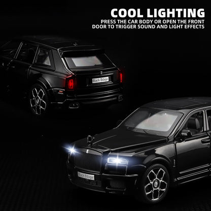Rolls Royce Cullinan Pull-Back Metal Car