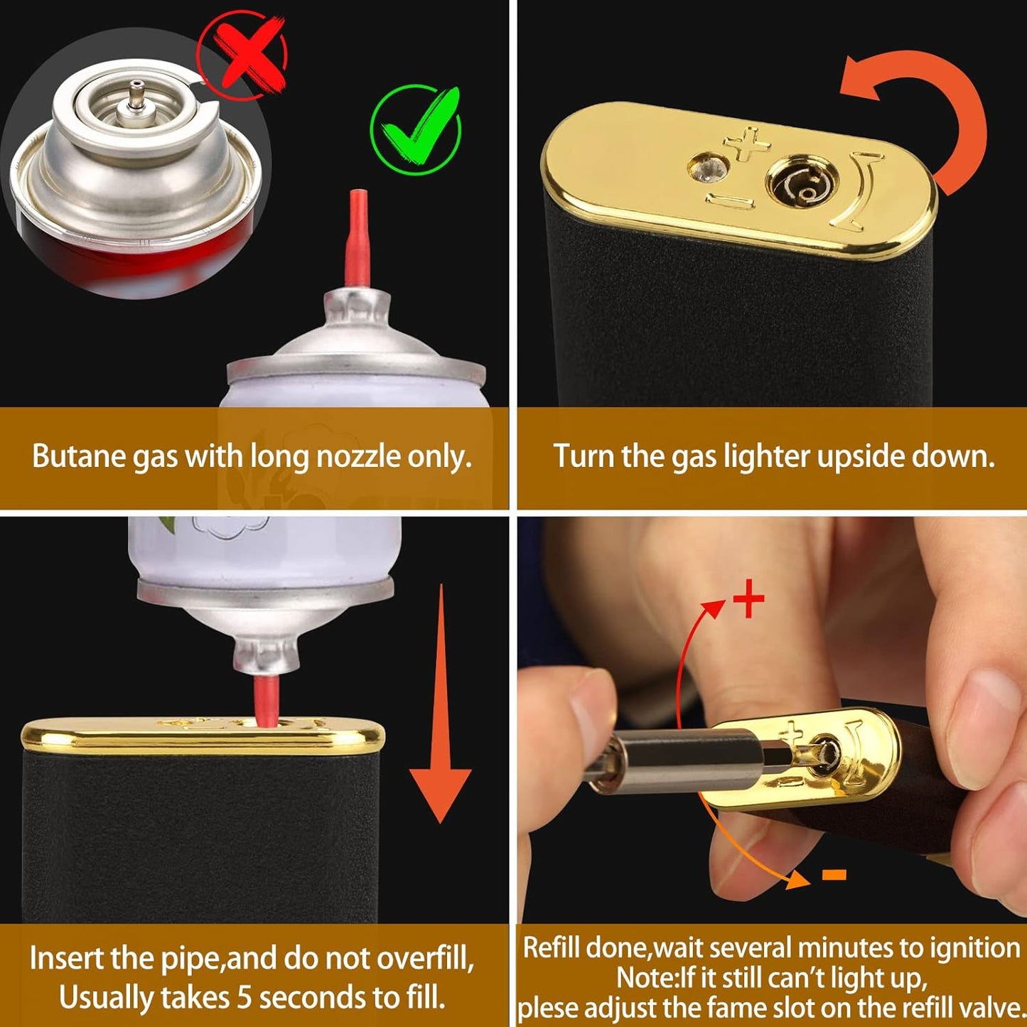 Dual Flame Dragon Lighter