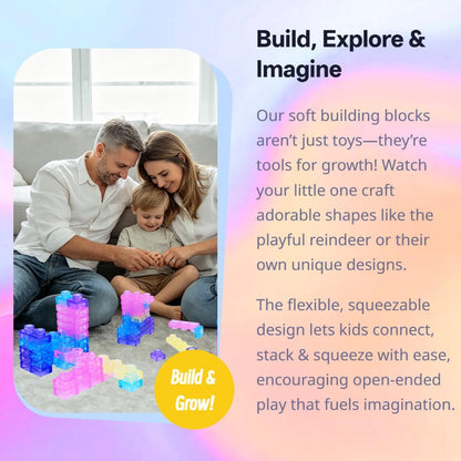 Magic Gummy Soft Building Blocks