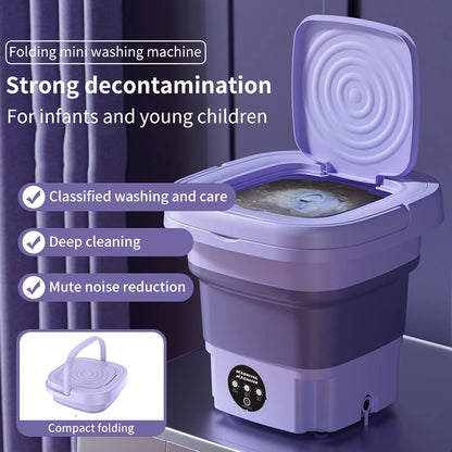 Foldable Washing and Drying Machine 15L