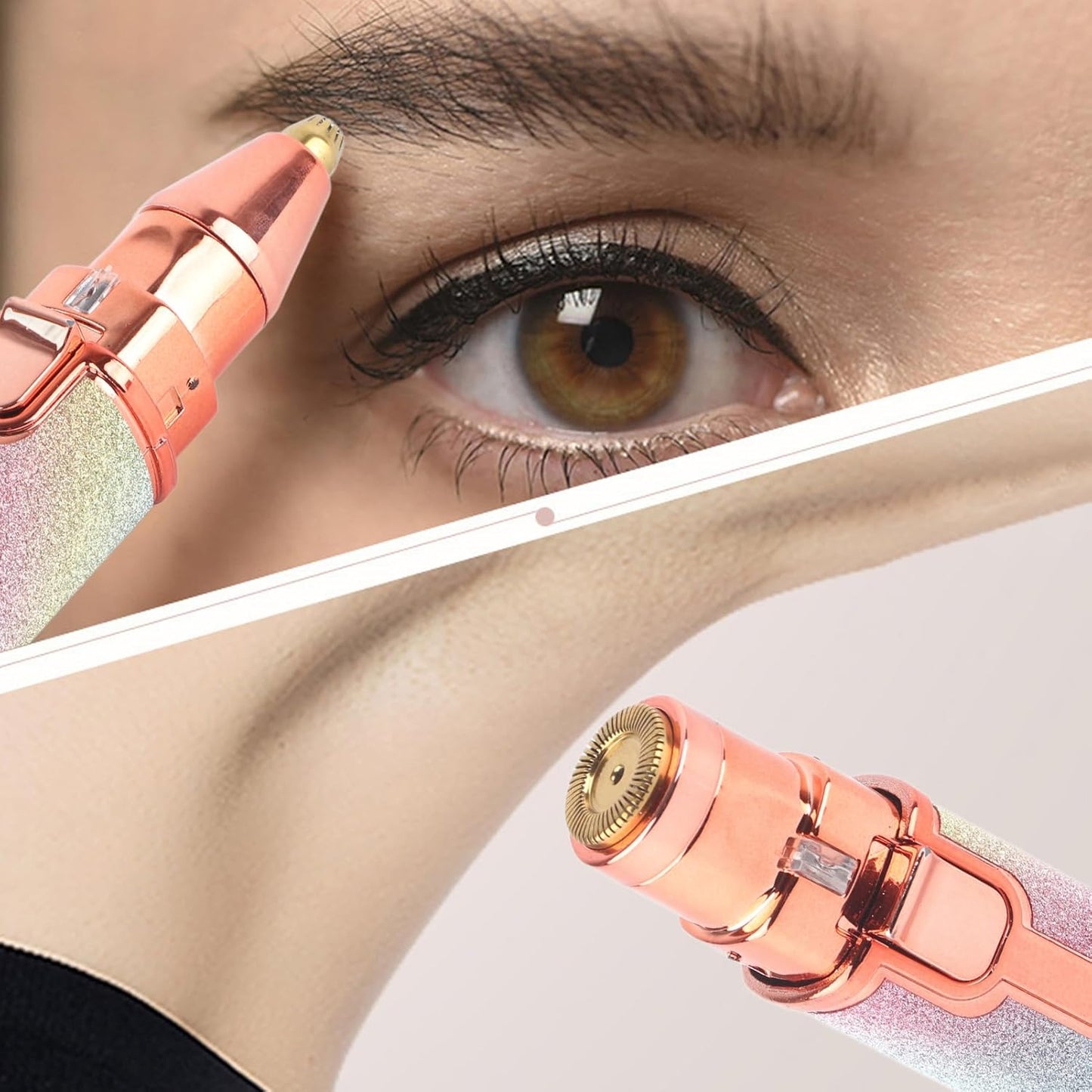 2-in-1 Eyebrow & Facial Electric Trimmer