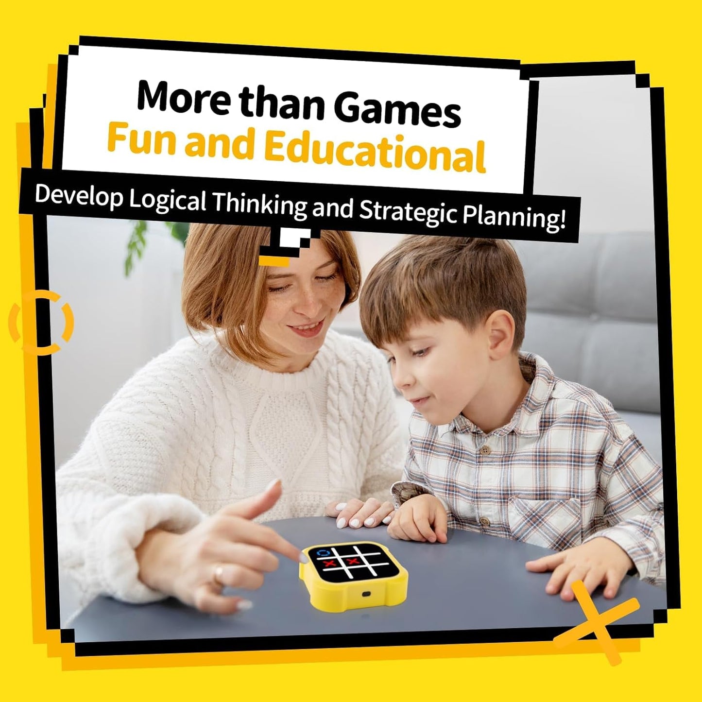 4-in-1 Infinite Smart Tic Tac Toe V2