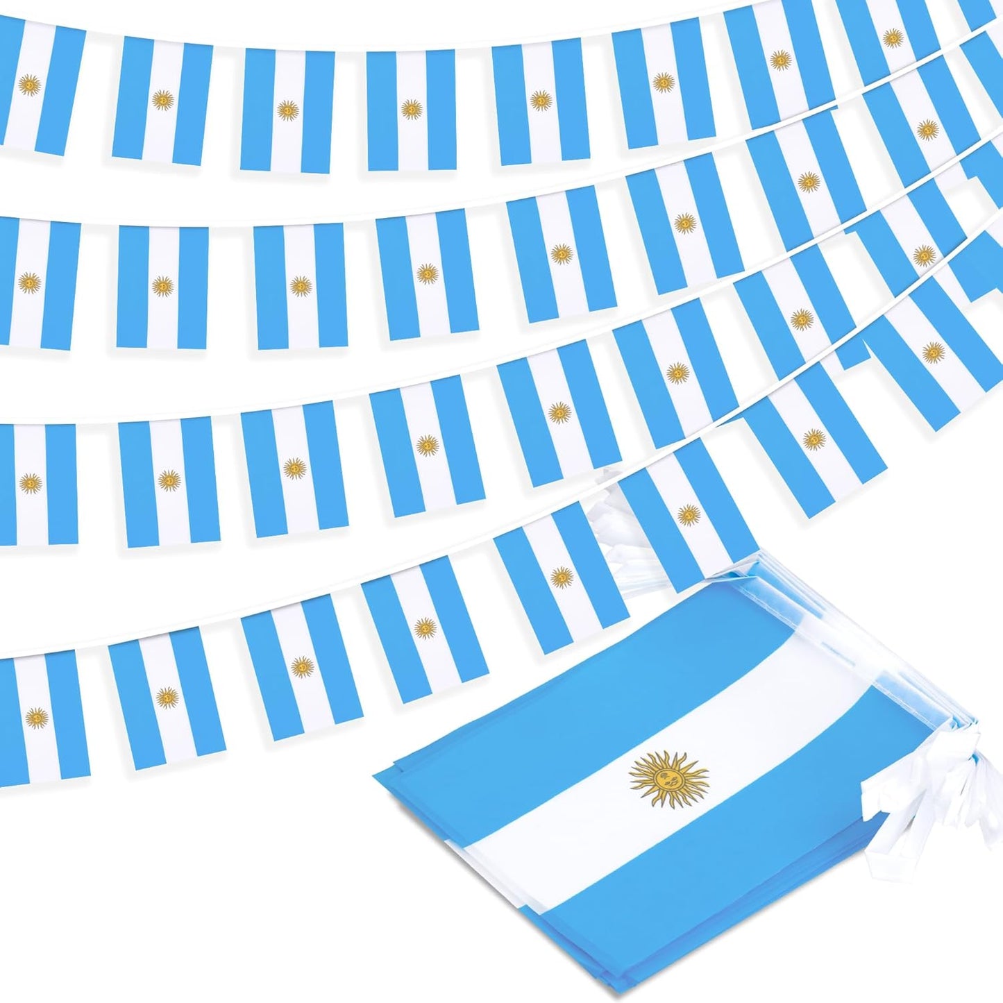 World Cup Banner 10 Flags 20x30 cms