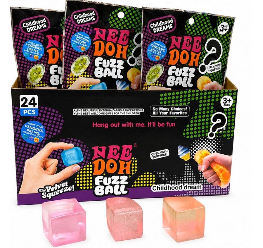 NeeDoh Surprise Mystery Bag – Fuzz Ball Squishy