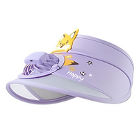 Kids Cooling Sun Visor Fan Hat