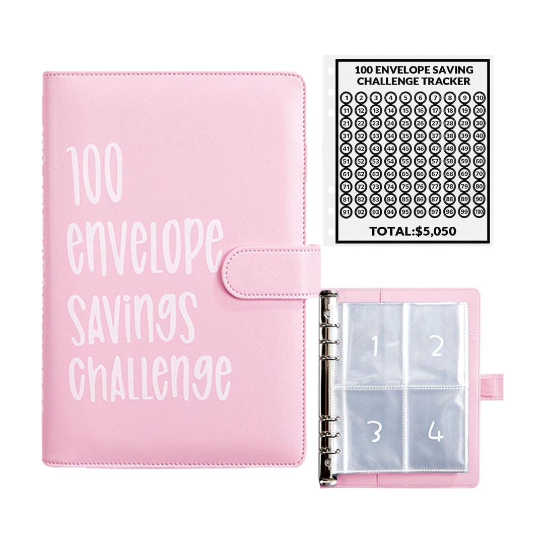 100 Envelopes money Saving Challenge