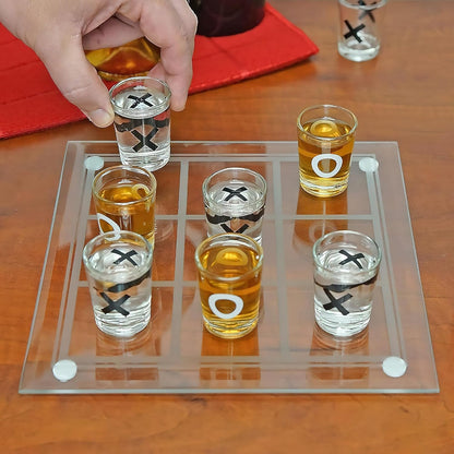 Shot Glass Tic Tac Toe