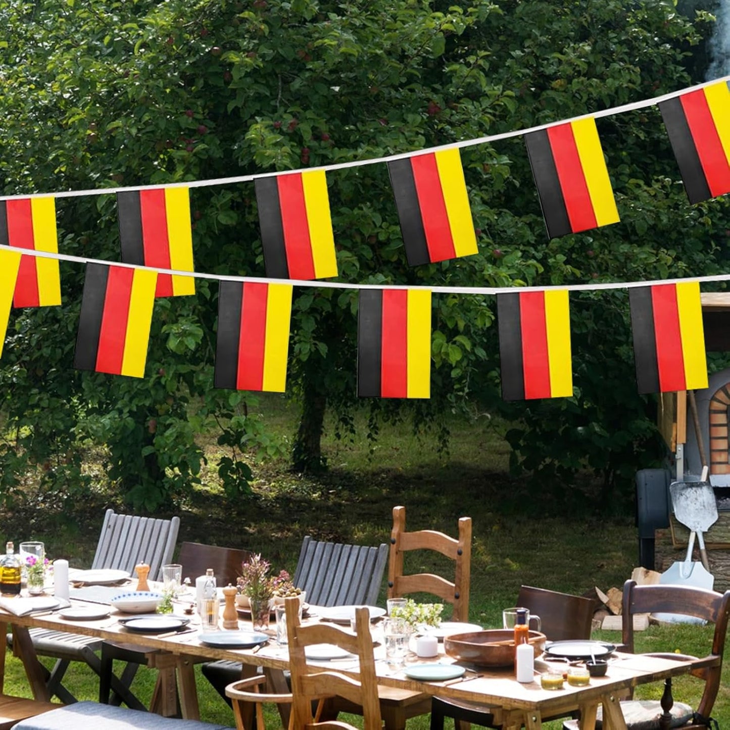 Germany Banner 10 Flags 20x30 cms