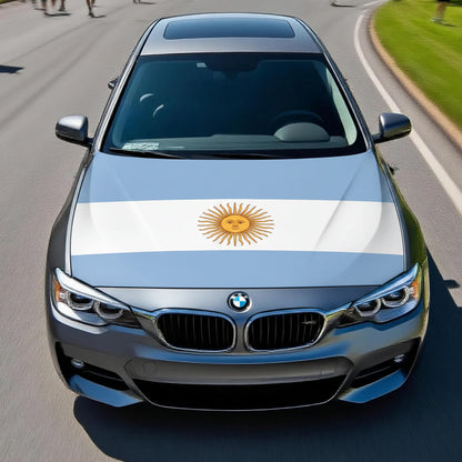 Argentina Car Hood Flag Cover