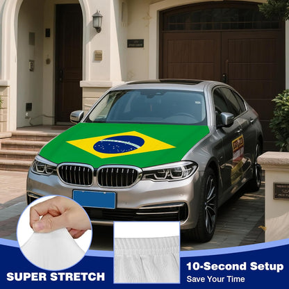 World Cup Car Hood Flag Cover