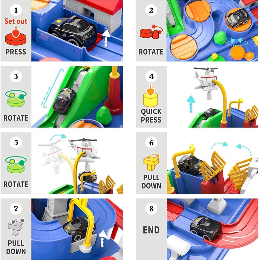 Car Rescue Adventure Track