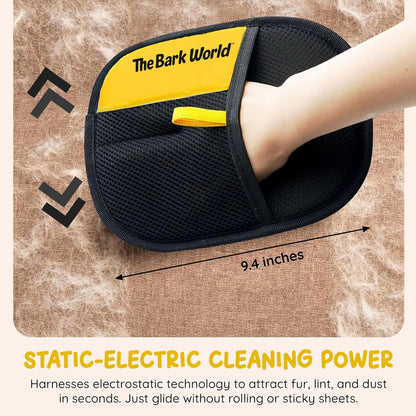 Pet Hair Removal Glove 3-Pack