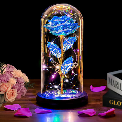 Eternal Rose Flower LED Lamp