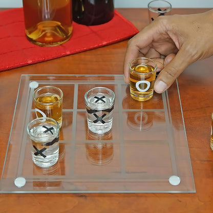 Shot Glass Tic Tac Toe