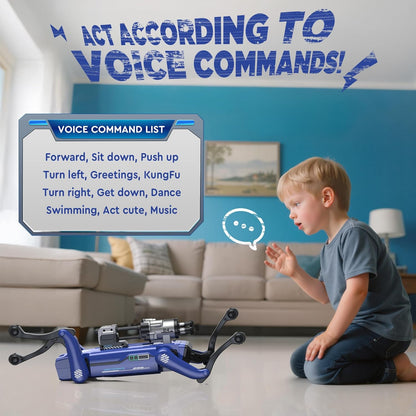 WATER SPRAYING SMART ROBOT DOG