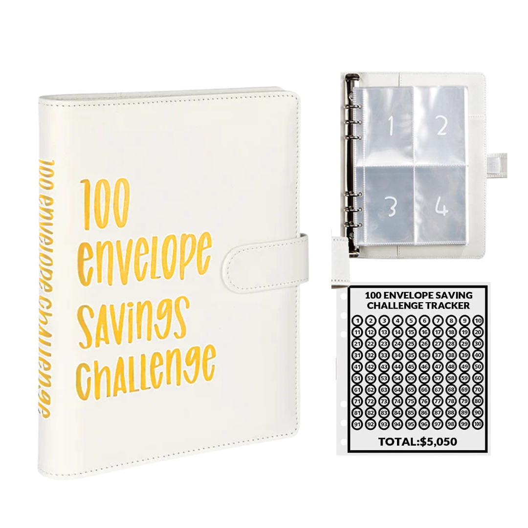 100 Envelopes money Saving Challenge