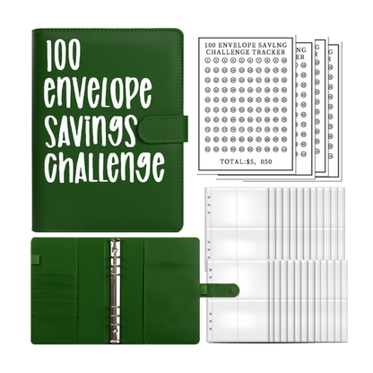 100 Envelopes money Saving Challenge