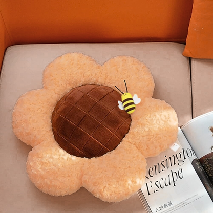 Sunflower Plush Pillow