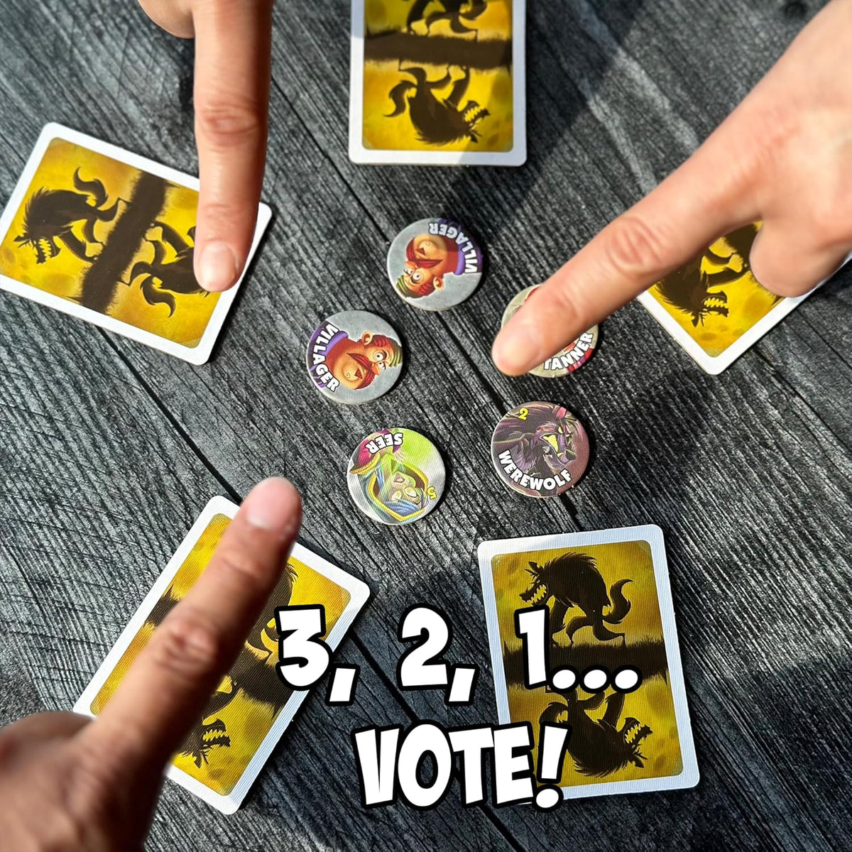 ONE NIGHT ULTIMATE WEREWOLF Party Game