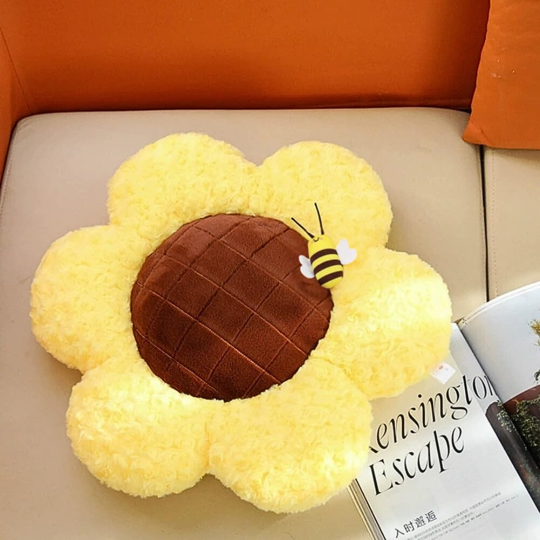 Sunflower Plush Pillow