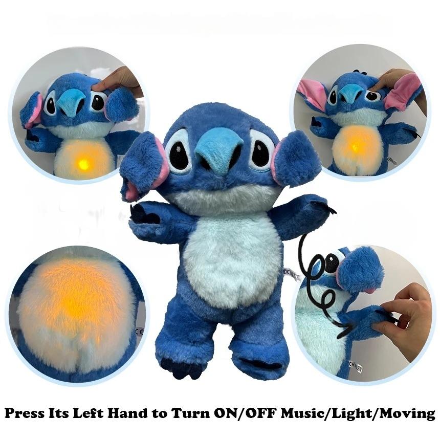 Stitch Breathing Plush Sleeping Aid