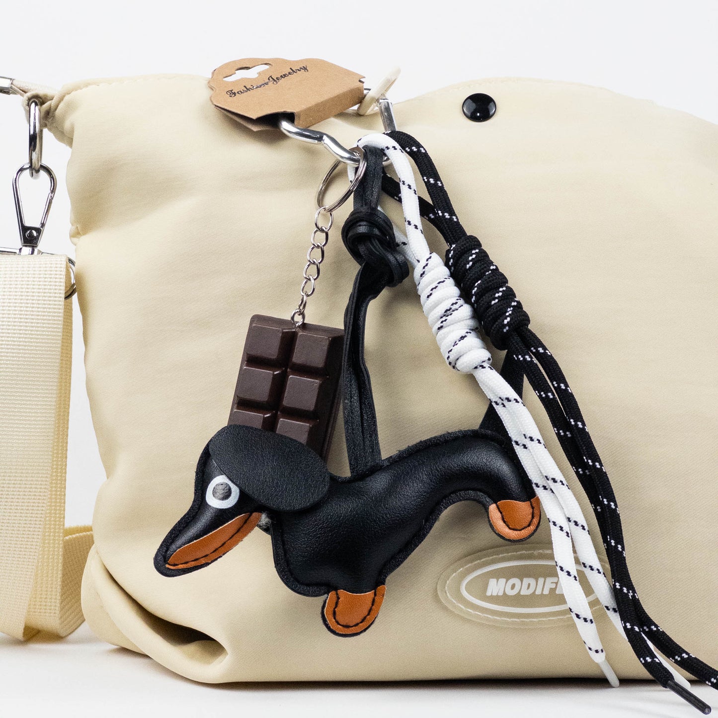 Dog & Chocolate Bag Charm